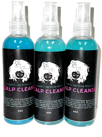 4 oz Scalp Cleanser Waterless Shampoo